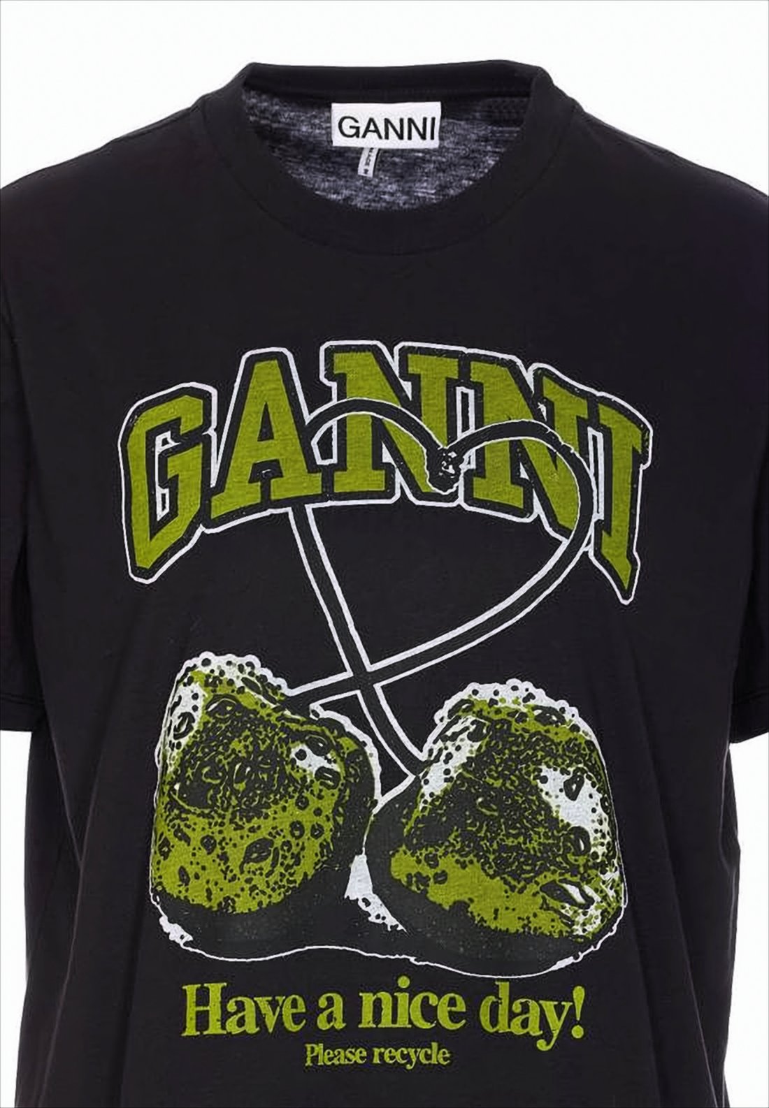 Relaxed Fit Graphic Print T-shirt in Organic Cotton