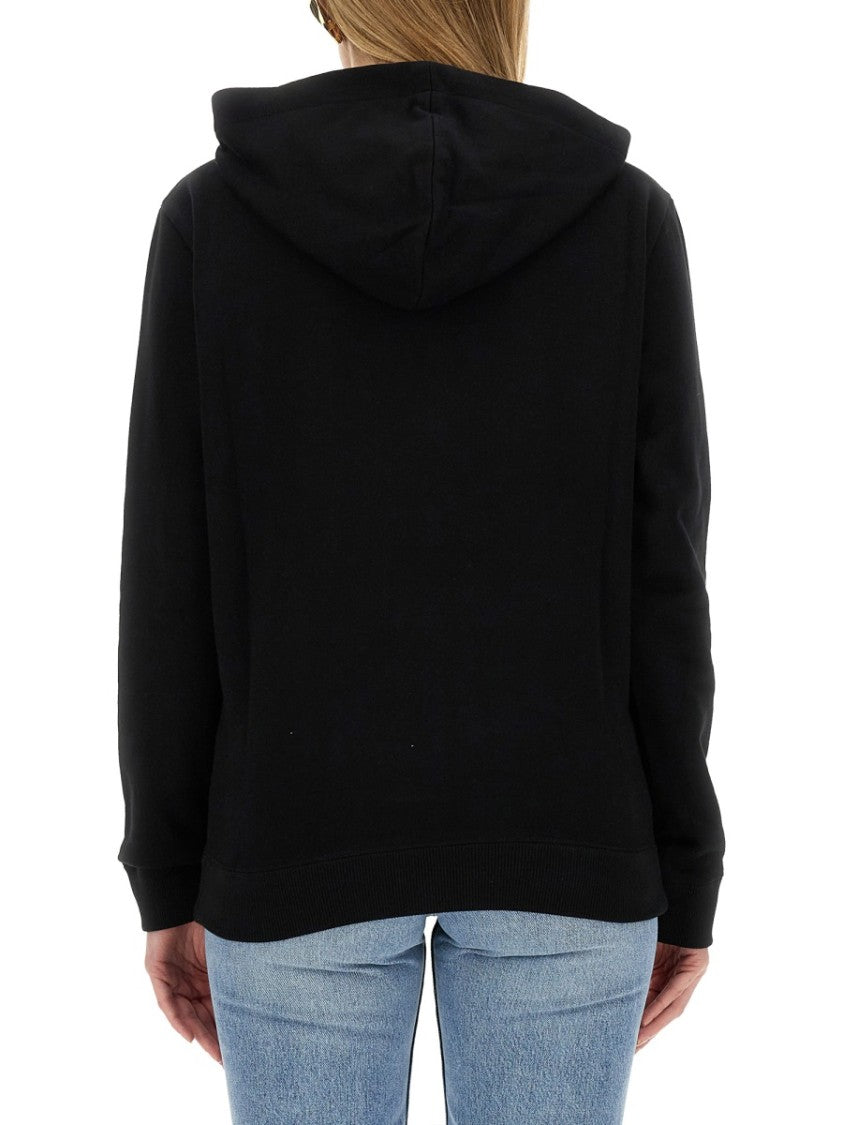 Relaxed Fit Hoodie With Iconic Logo Print