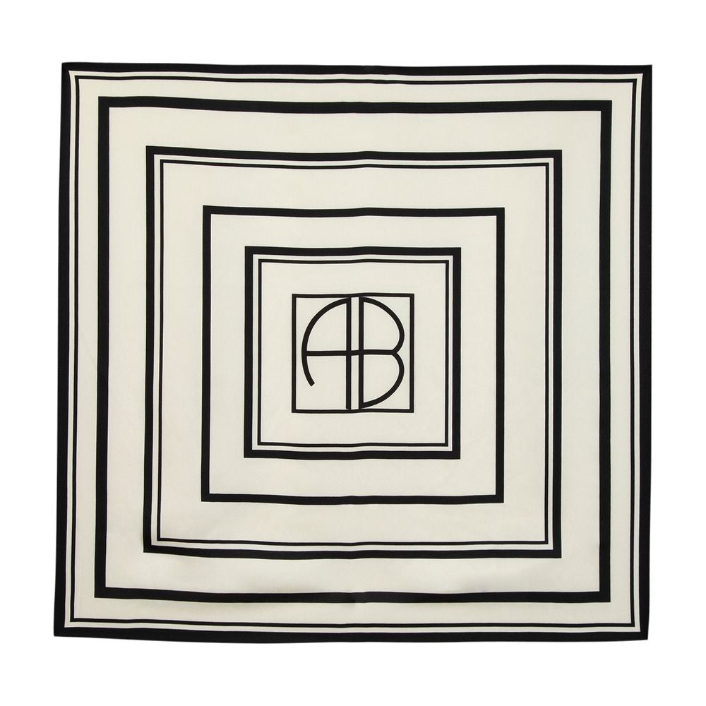 York Monogram Scarf - Silk - Printed