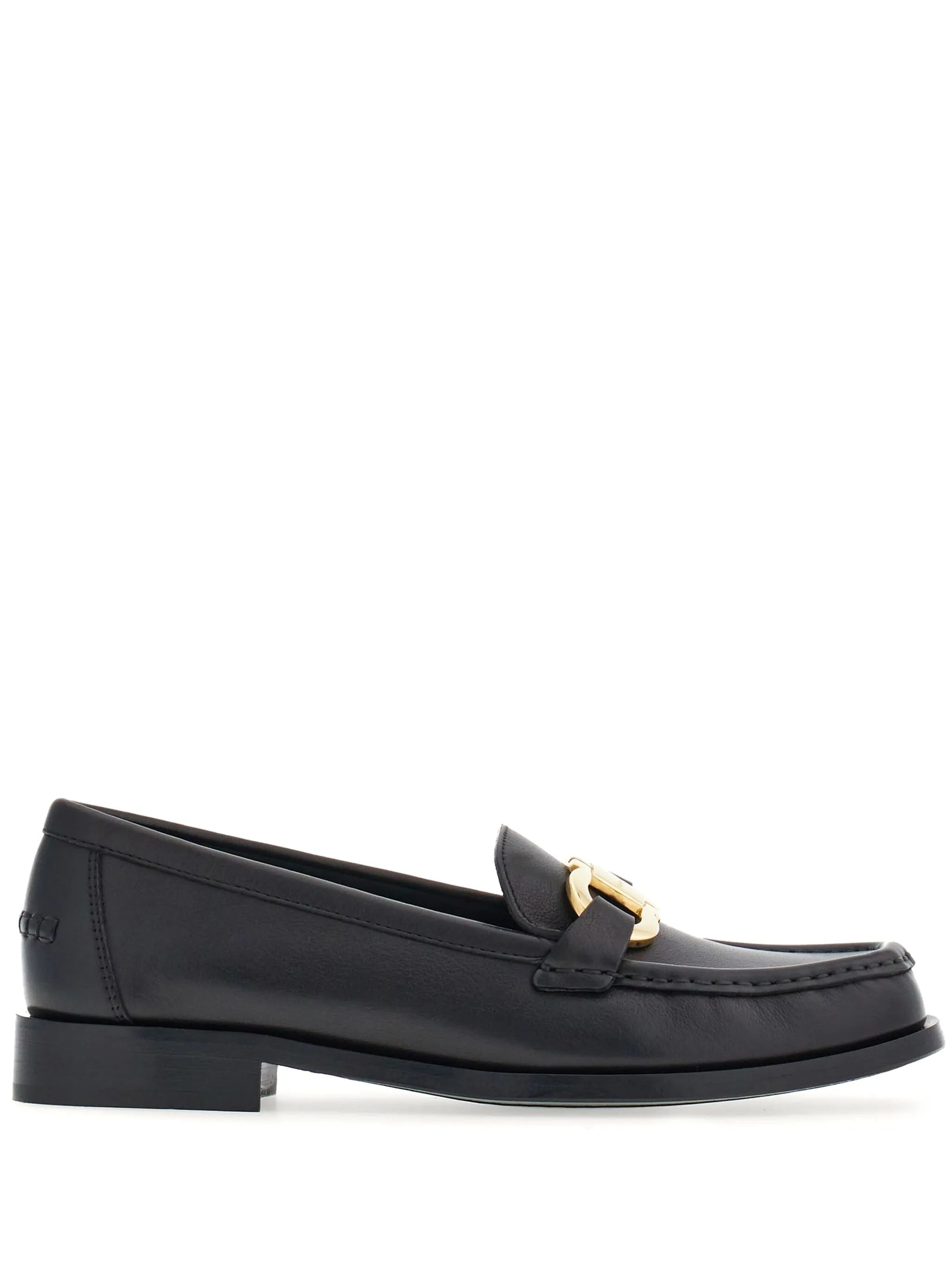 Black Maryan 2 Vegetable-Tanned Leather Moccasins
