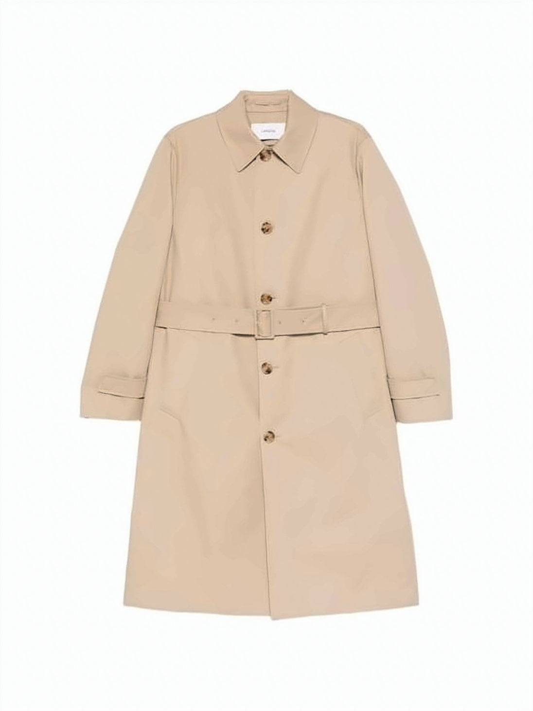 Mid-Length Beige Coat
