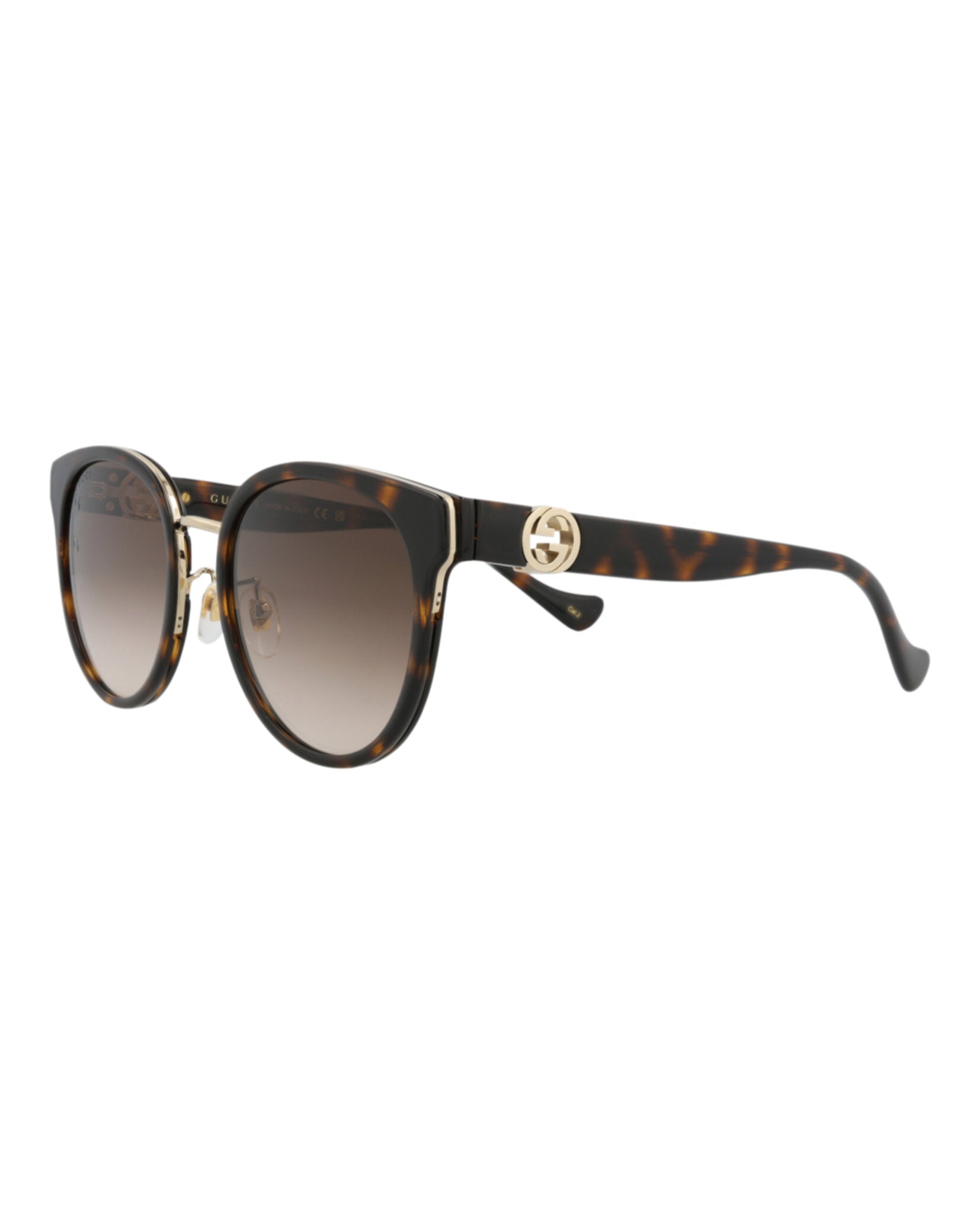 Round-Frame Injection Sunglasses