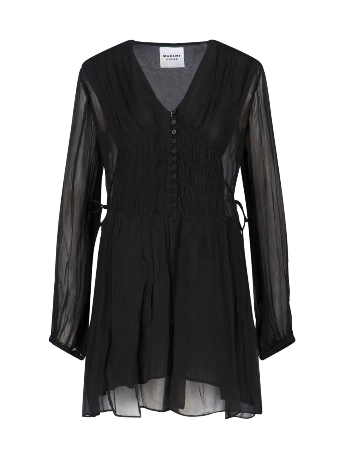 Refined Black Dress with Sophisticated Silhouette