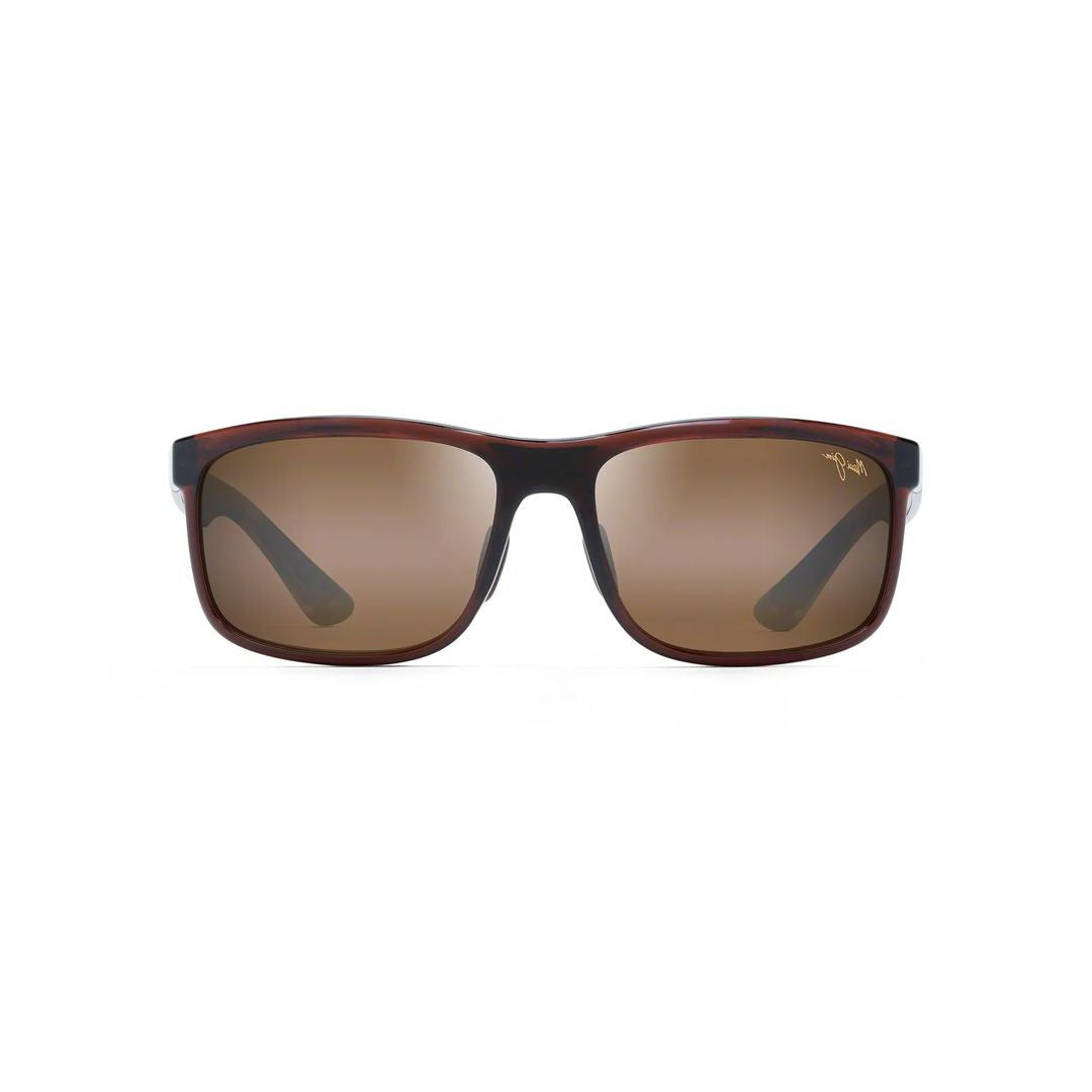 Huelo Gradient Rectangular Frame Sunglasses with Subtle Branding