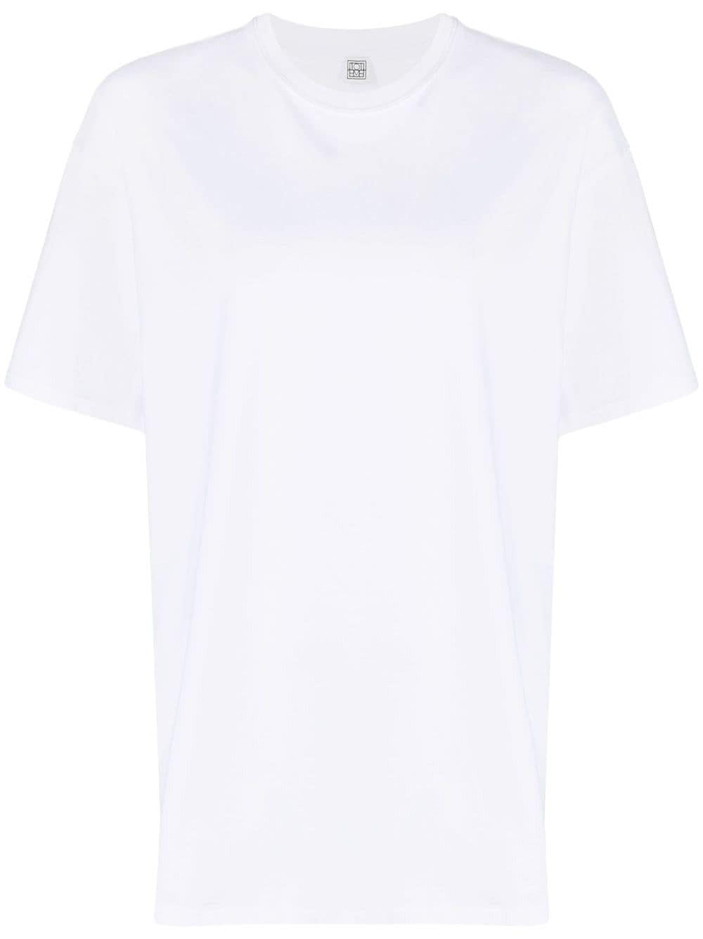 Minimalist Straight-Cut Tee in Organic Cotton