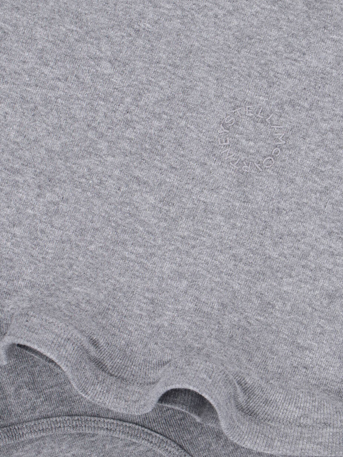Grey Sleeveless Ruffled Hem Tank Top