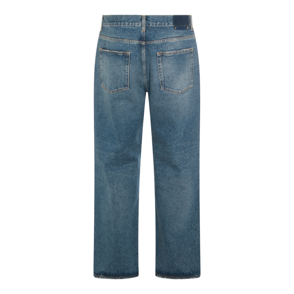 Classic Straight-Leg Jeans with Subtle Wash