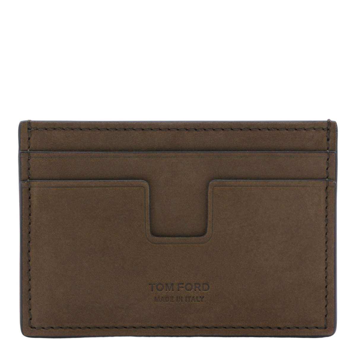 Matte Black Wallet with Embossed Logo