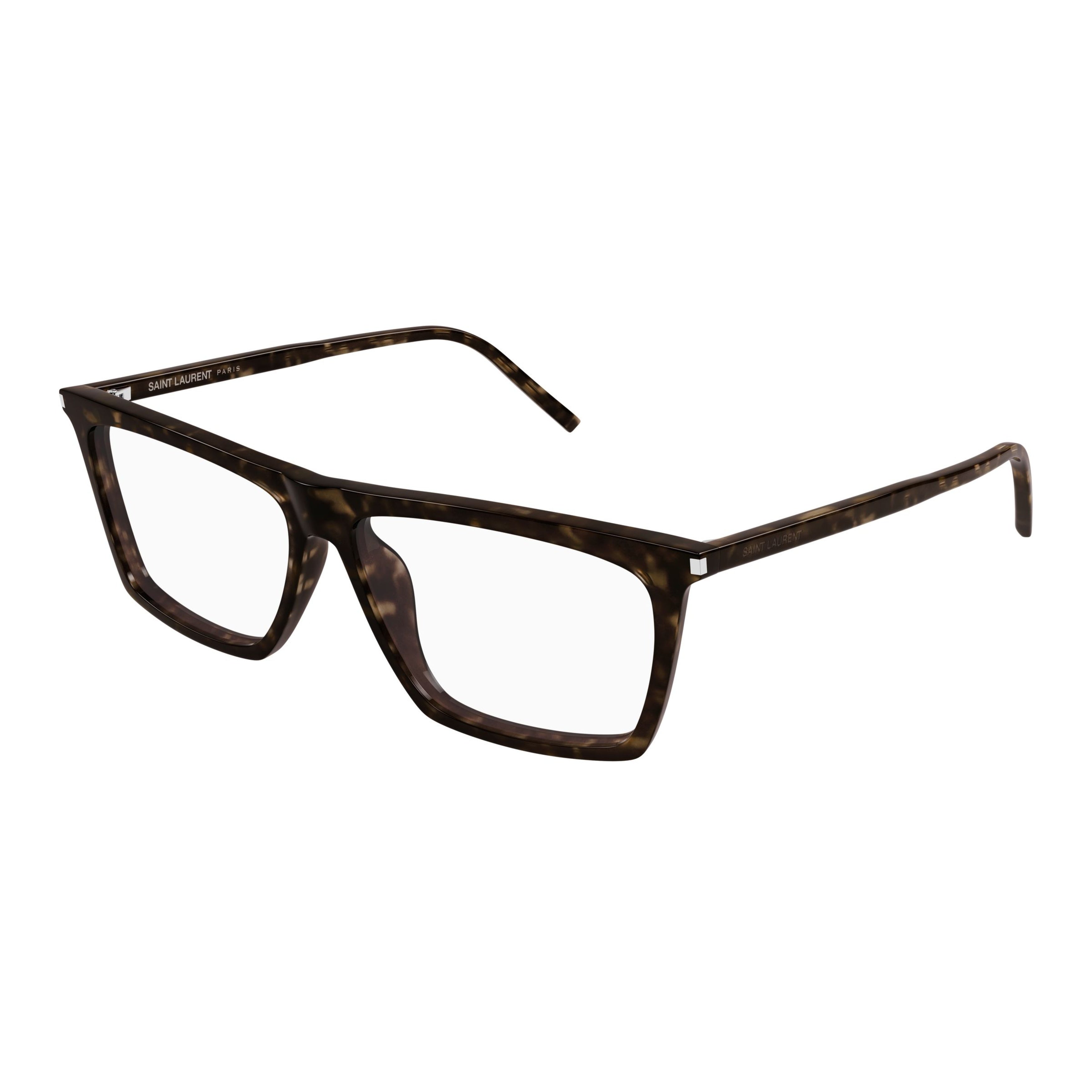 Sl 803 Rectangular Tortoiseshell Sunglasses