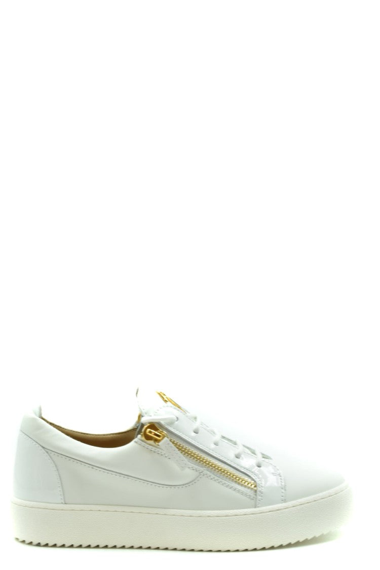 White Leather Sneakers