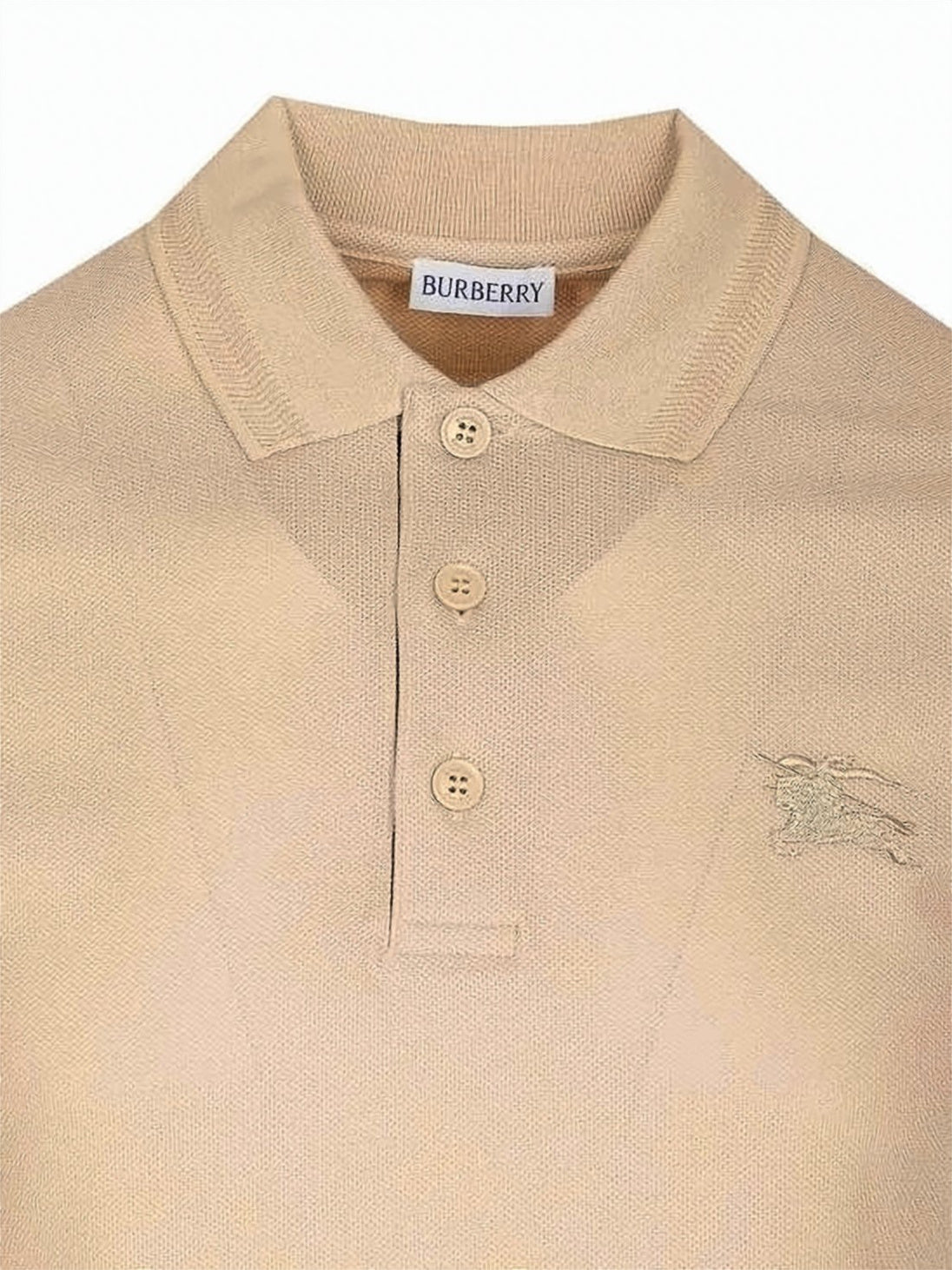 Short-Sleeve Polo Shirt With Ribbed Collar