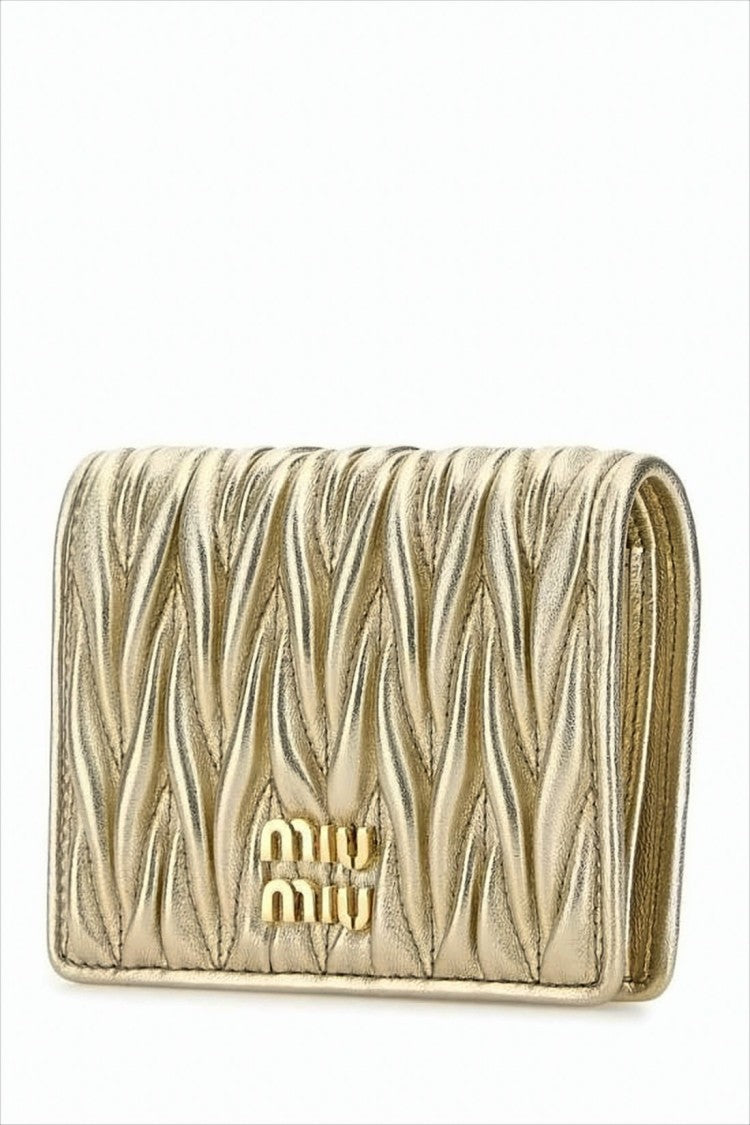 Quilted Napa Leather Wallet