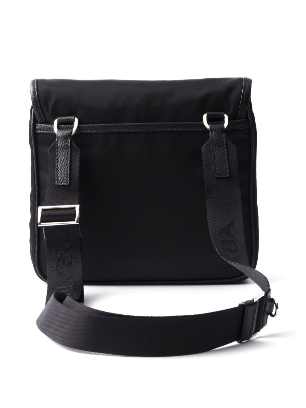Re-Nylon And Saffiano Leather Shoulder Bag