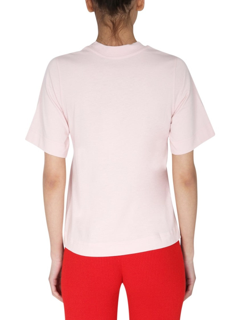 Soft Pink Crew Neck T-Shirt