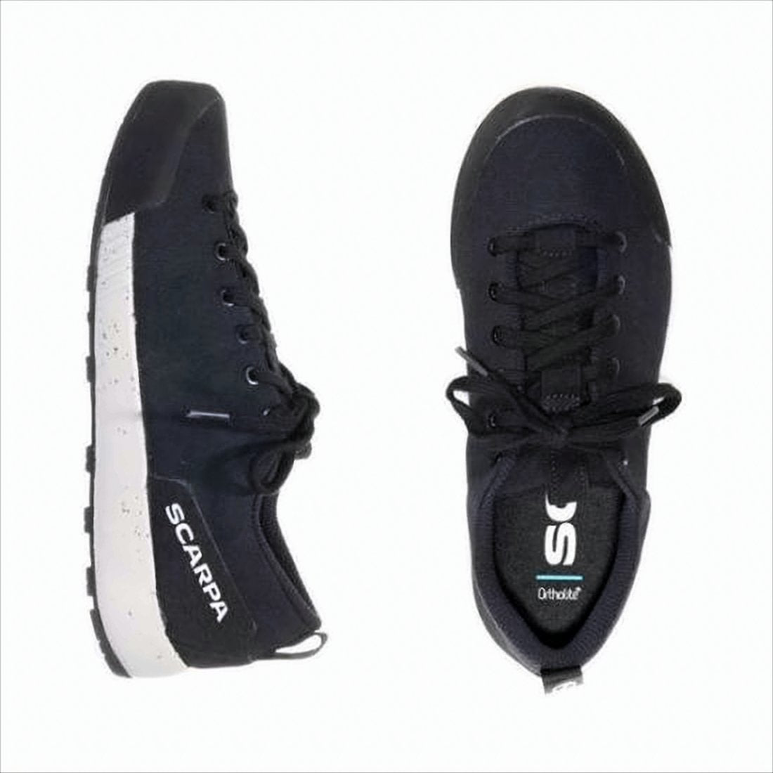 Low-Top Canvas Sneakers with Textured Rubber Outsole