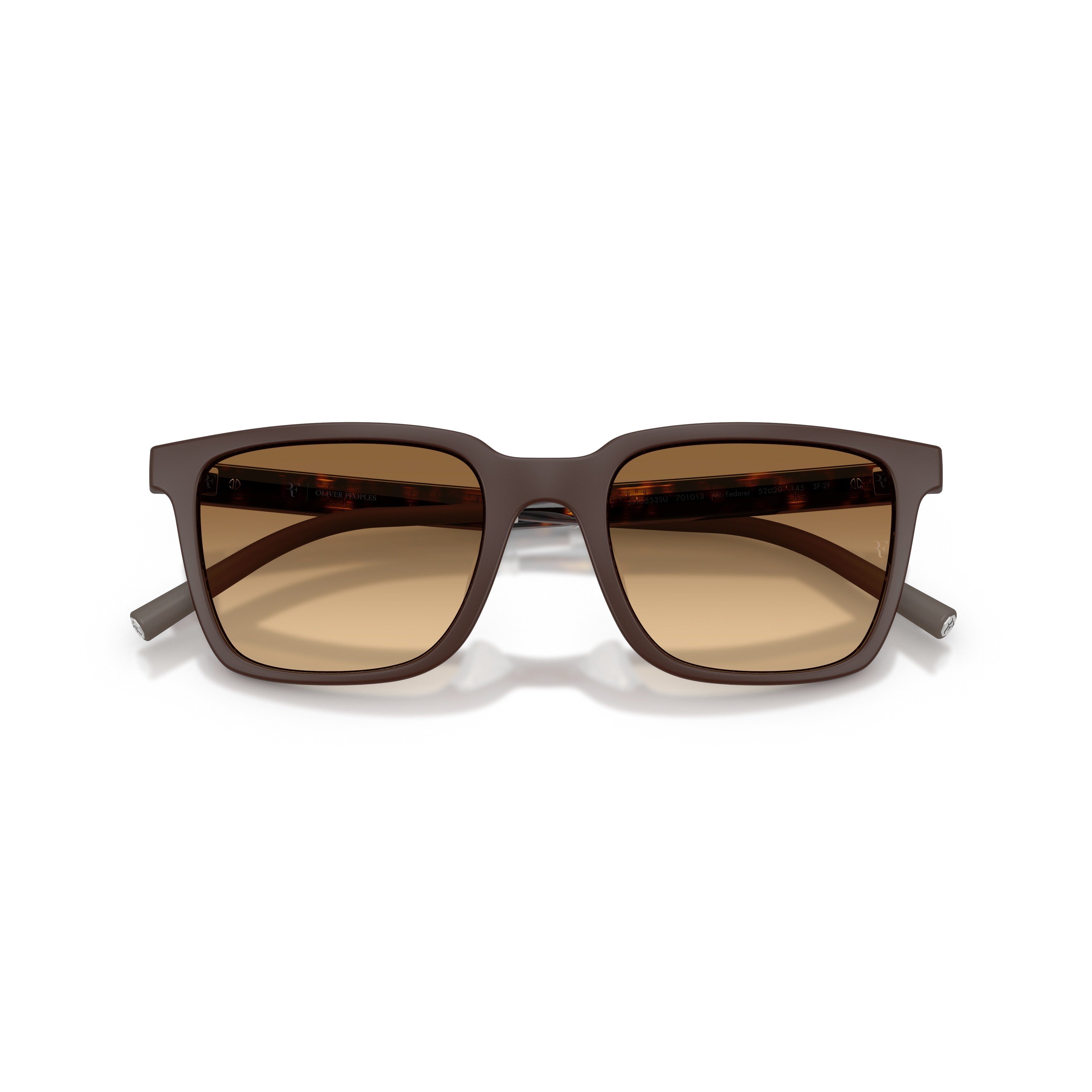 0ov5553su Square-Frame Sunglasses with Matte Finish and Gradient Lenses
