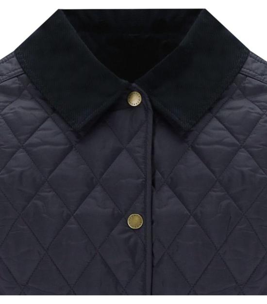 Diamond-Pattern Quilted Jacket