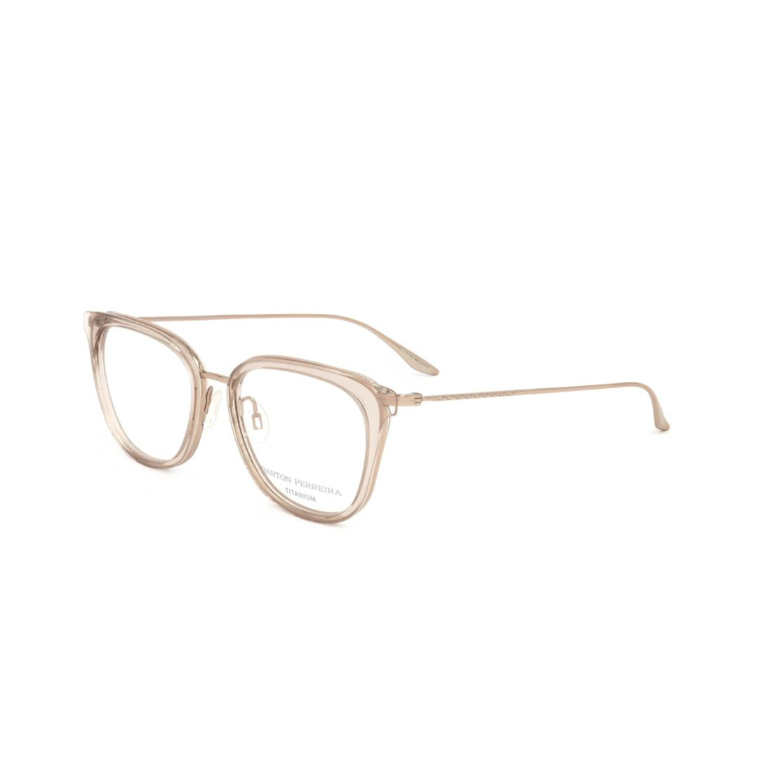 Bp5091 521cs Translucent Cat-Eye Eyeglasses with Metal Temples