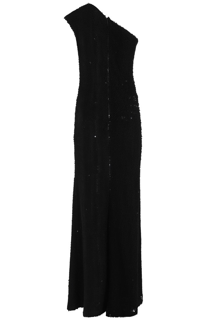 Long One-Shoulder Dress