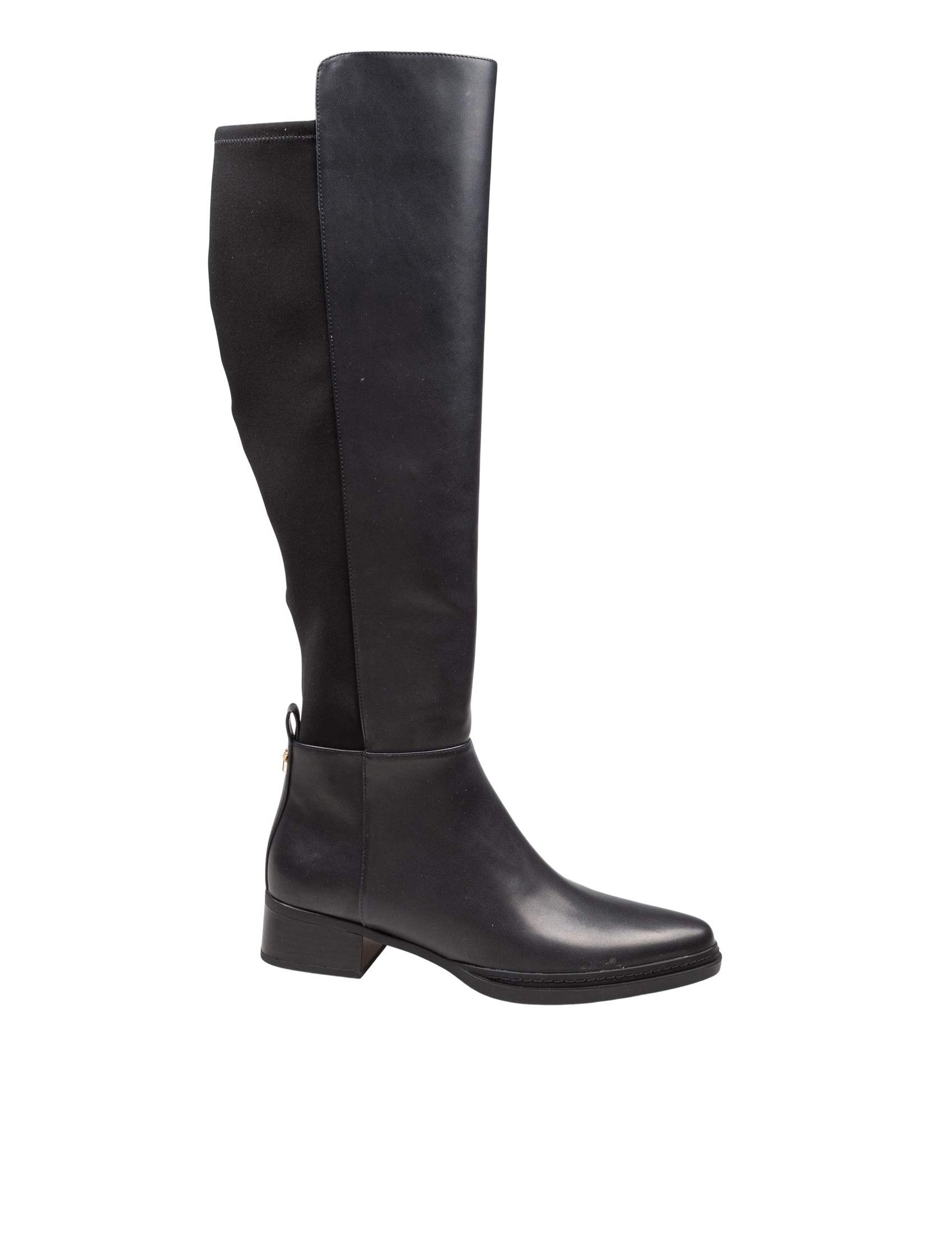 Lex Leather Boot In Black