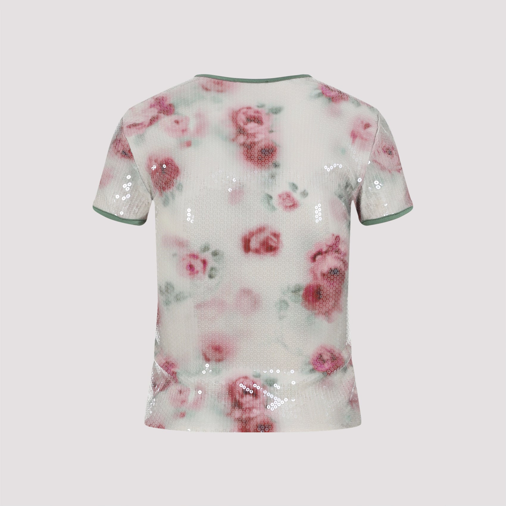 White Polyamide T-Shirt