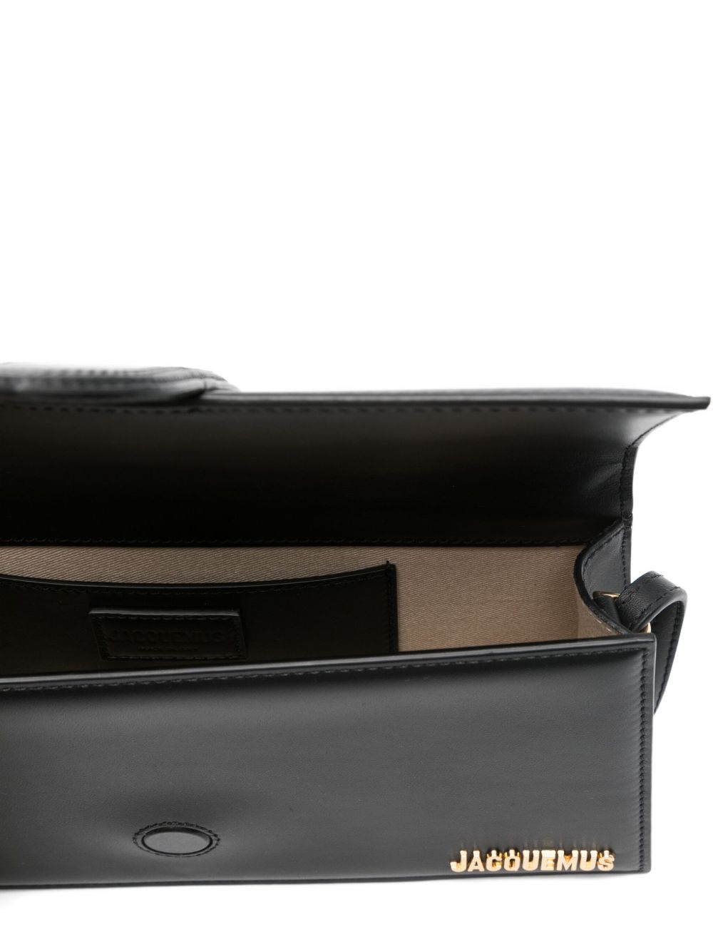 Rectangular Silk and Nylon Shoulder Bag