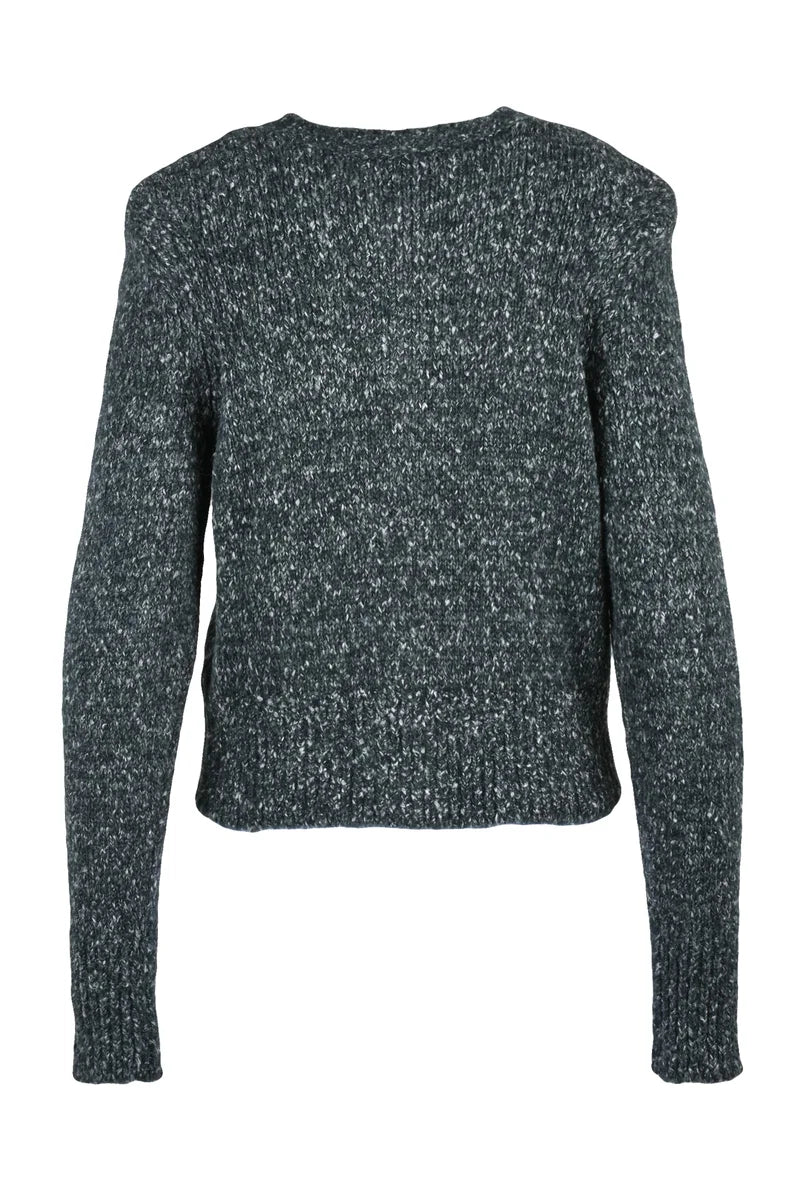 Button Cardigan - Grey