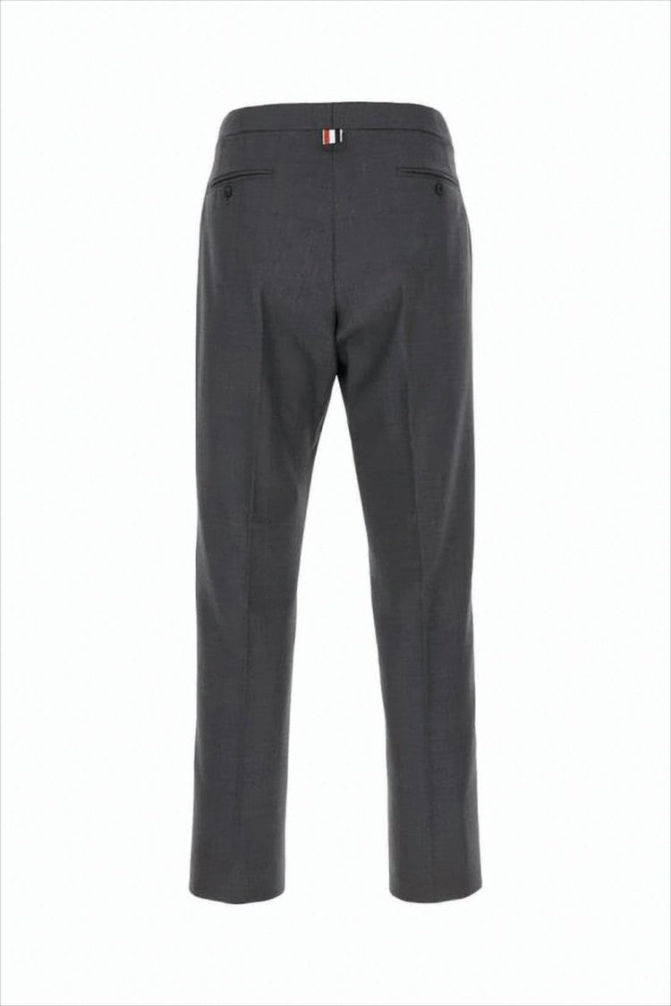 Slim-Fit Cropped Wool Suit Pants