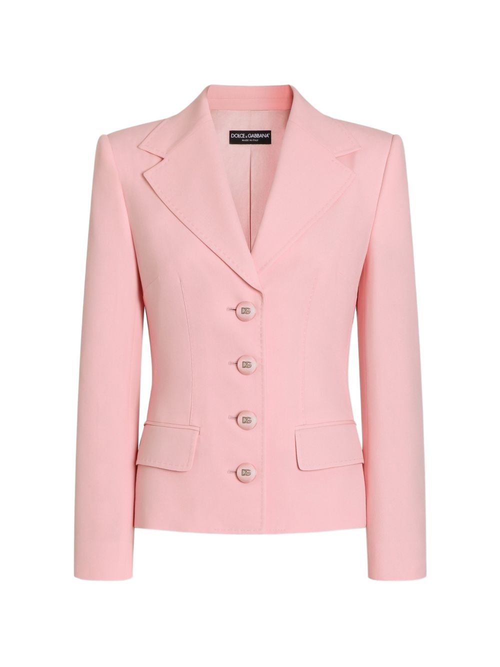 Tailored Jacket with Notched Lapel