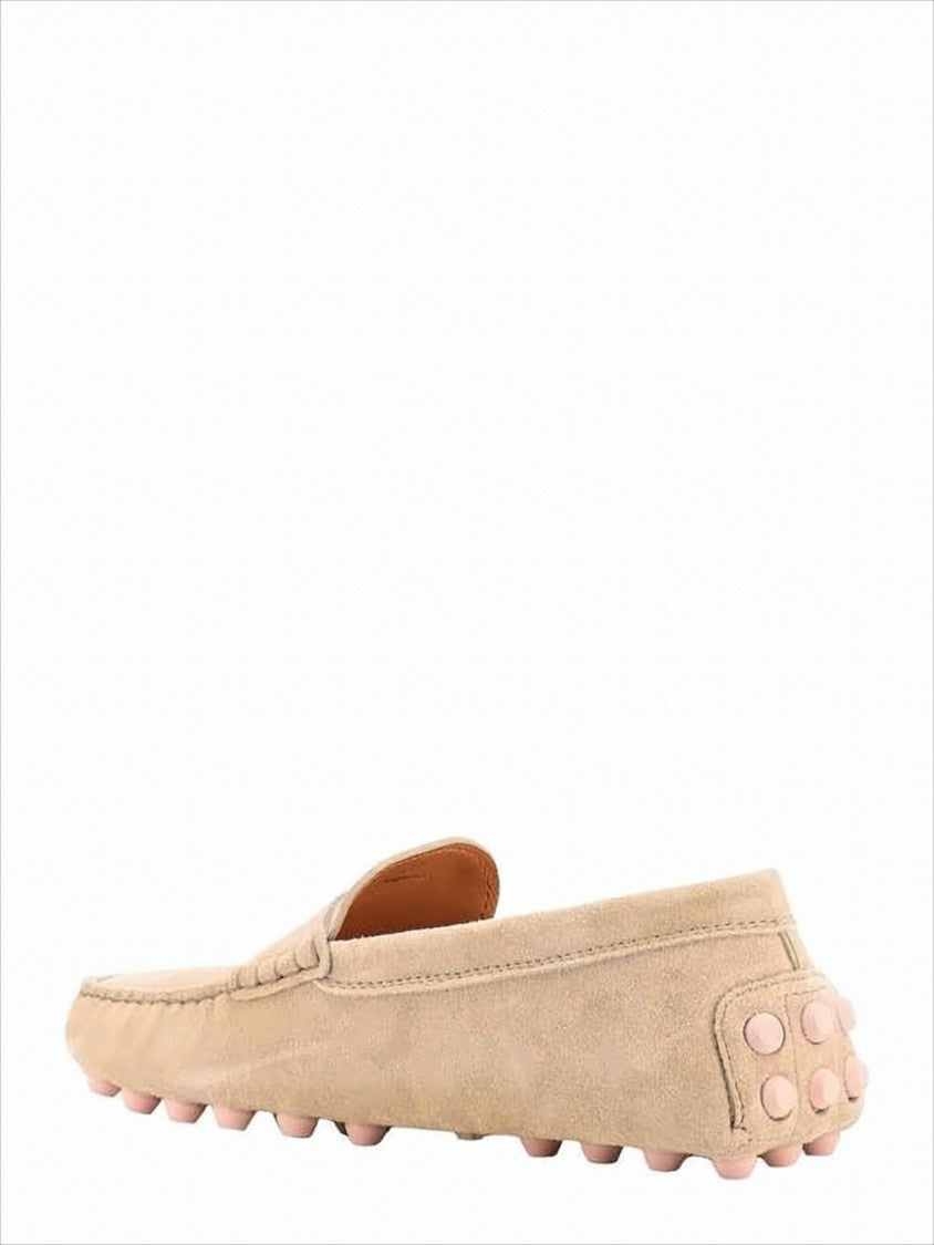 Penny Strap Loafers with Rubber Pebble Detailing