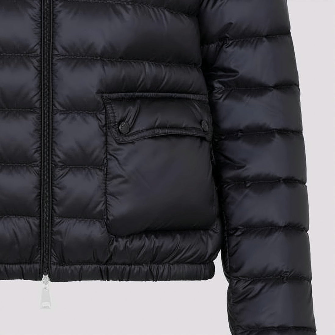 Quilted Black Short Down Jacket