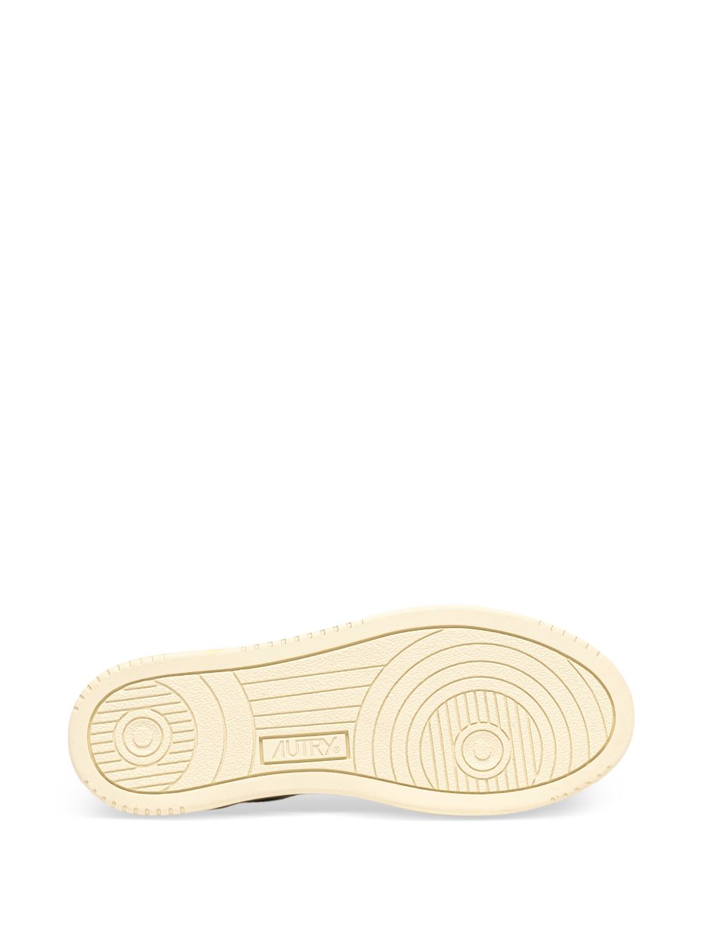 Low-Top Leather Sneakers with Perforated Detailing