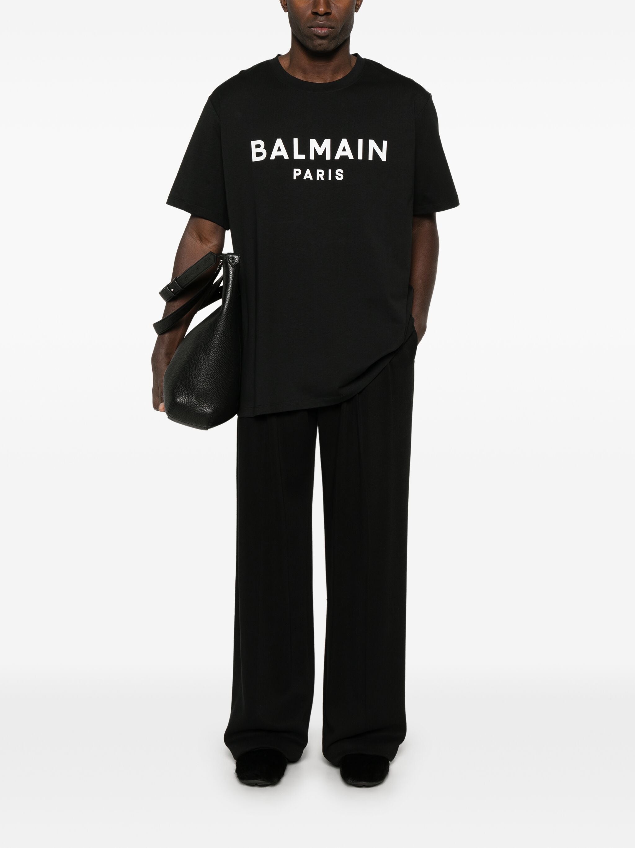 Black T-Shirt Organic Cotton Logo T-Shirt