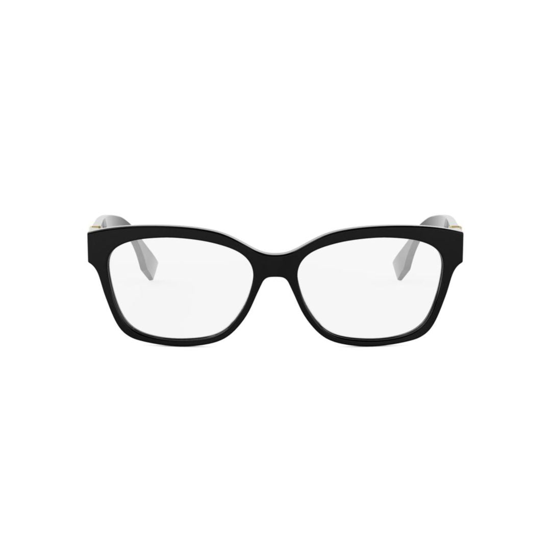 Fe50124i Oversized Rectangular Eyeglasses