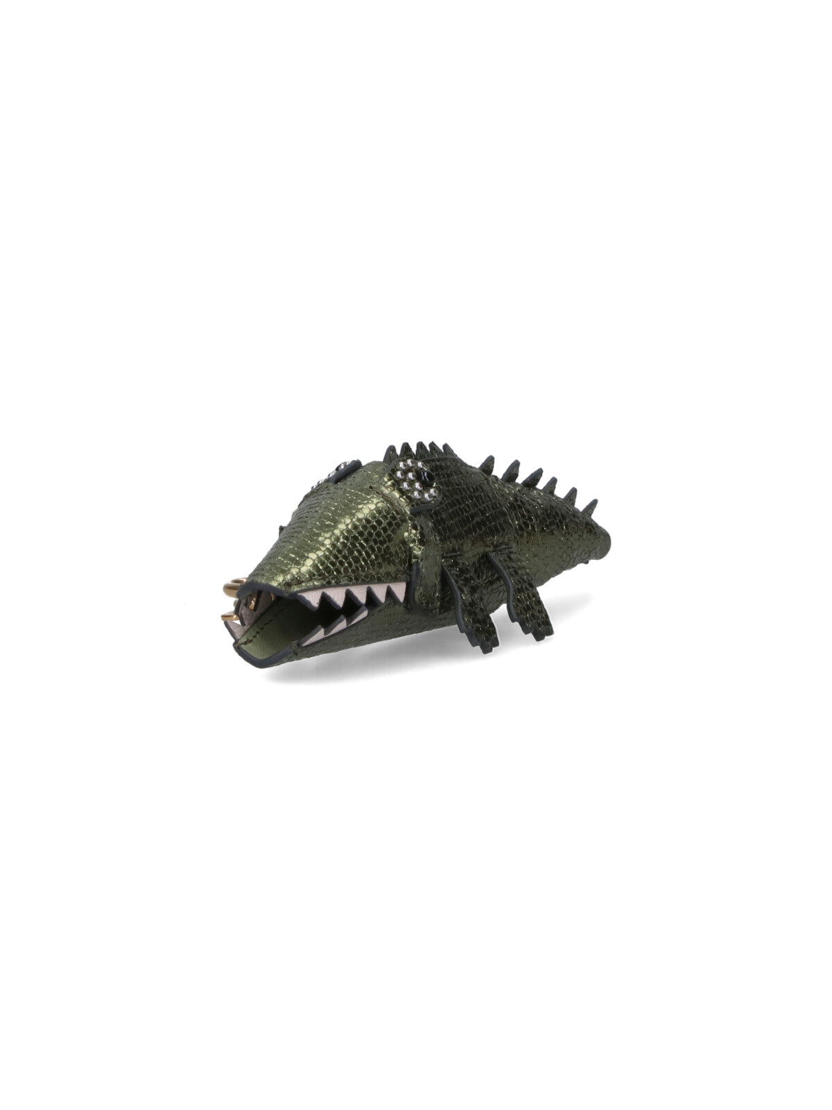"Crocodile" Keychain Charm – Green