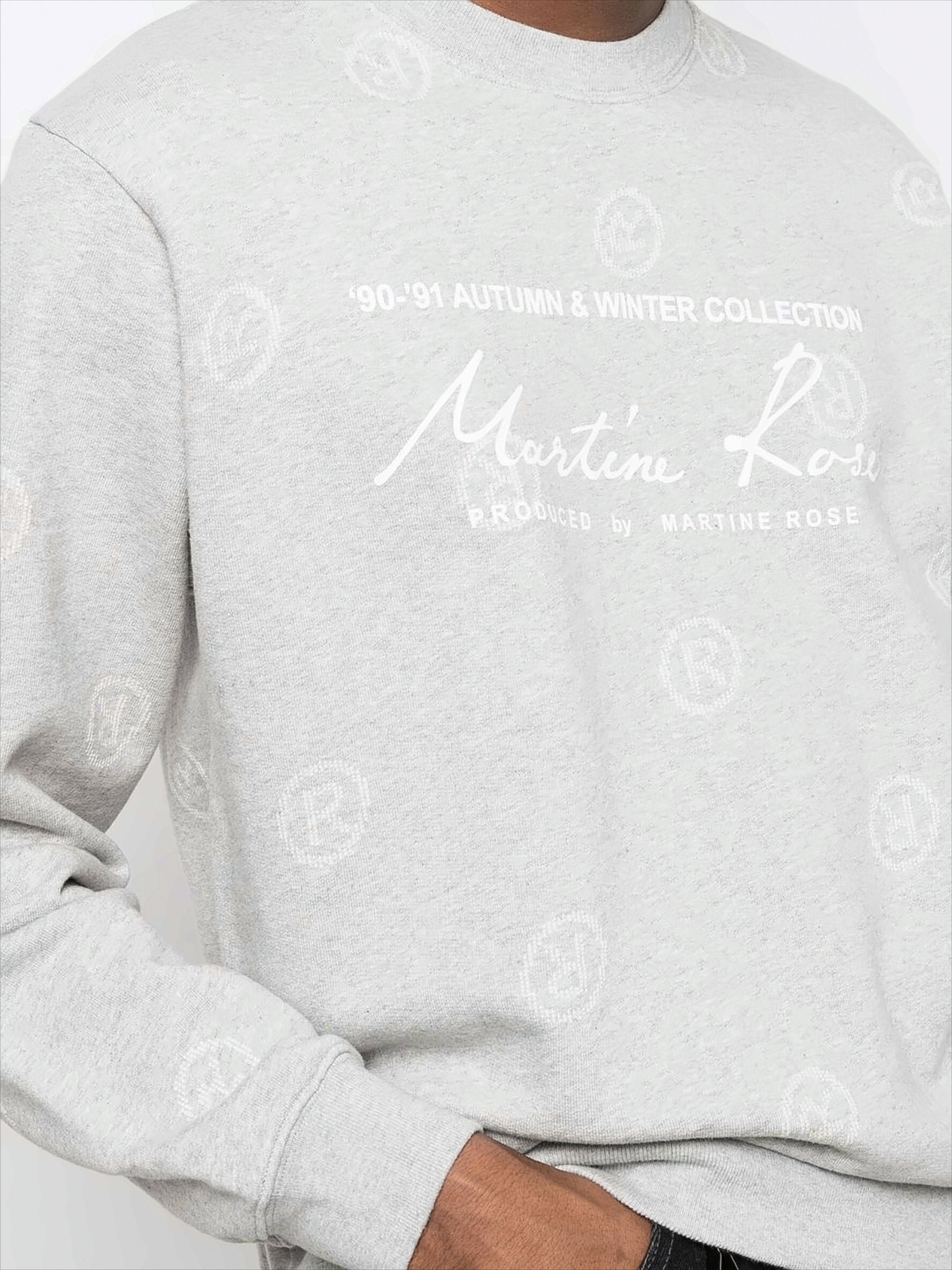 Relaxed Fit Grey Sweatshirt