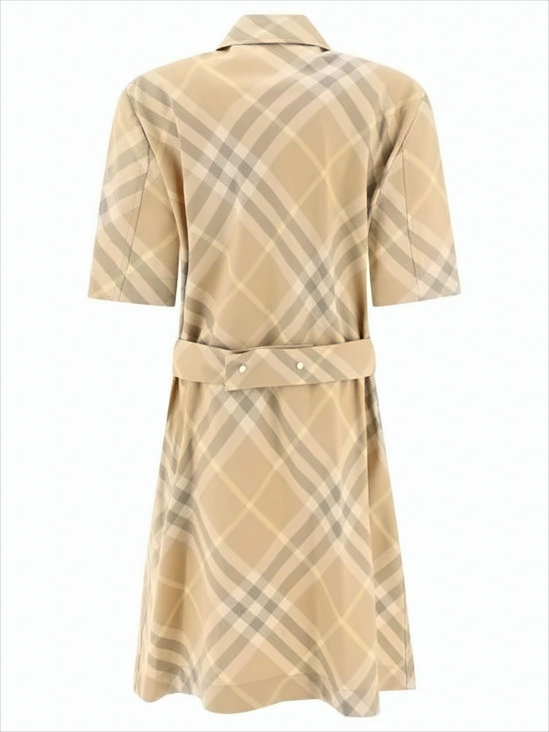 Plaid Midi Dress