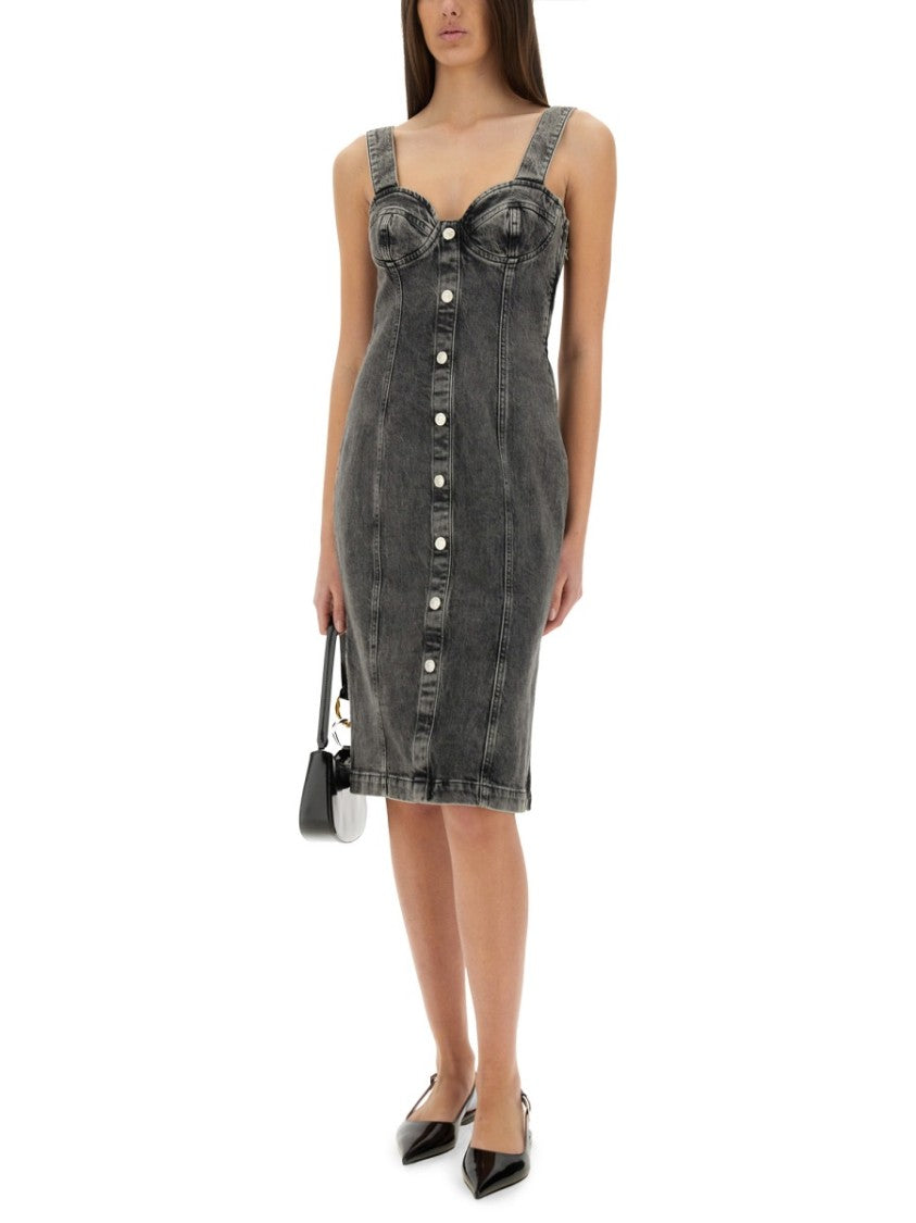 Denim Midi Dress