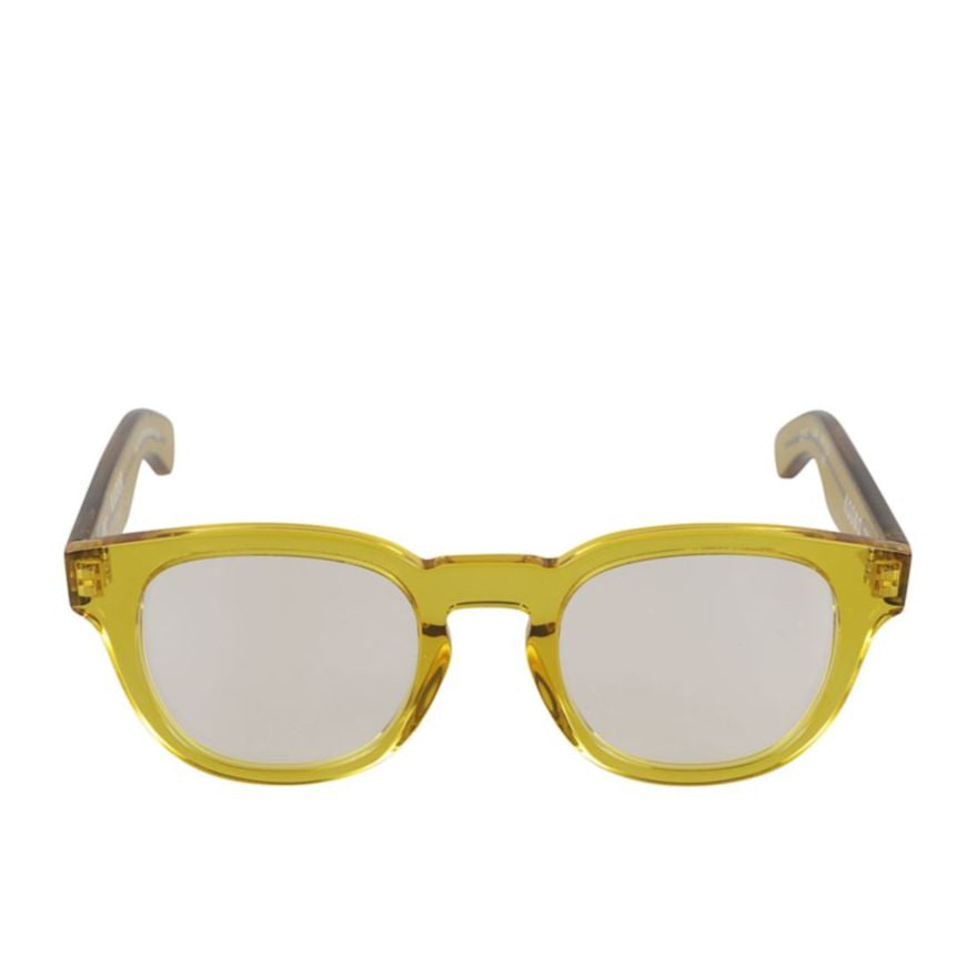 Kosmo Star Translucent Yellow Acetate Sunglasses