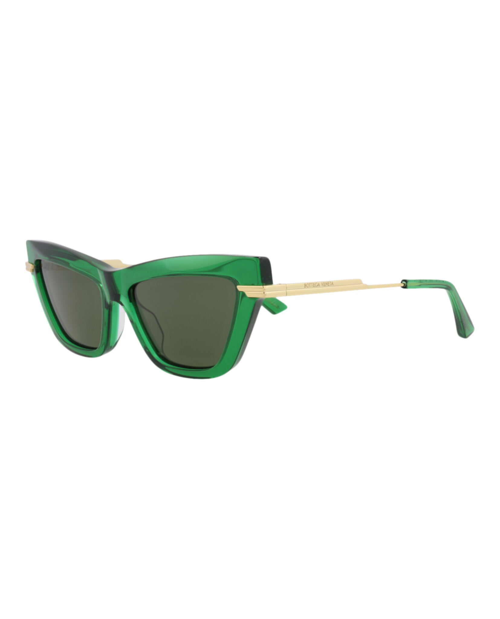 Cat Eye-Frame Recycled Acetate Sunglasses