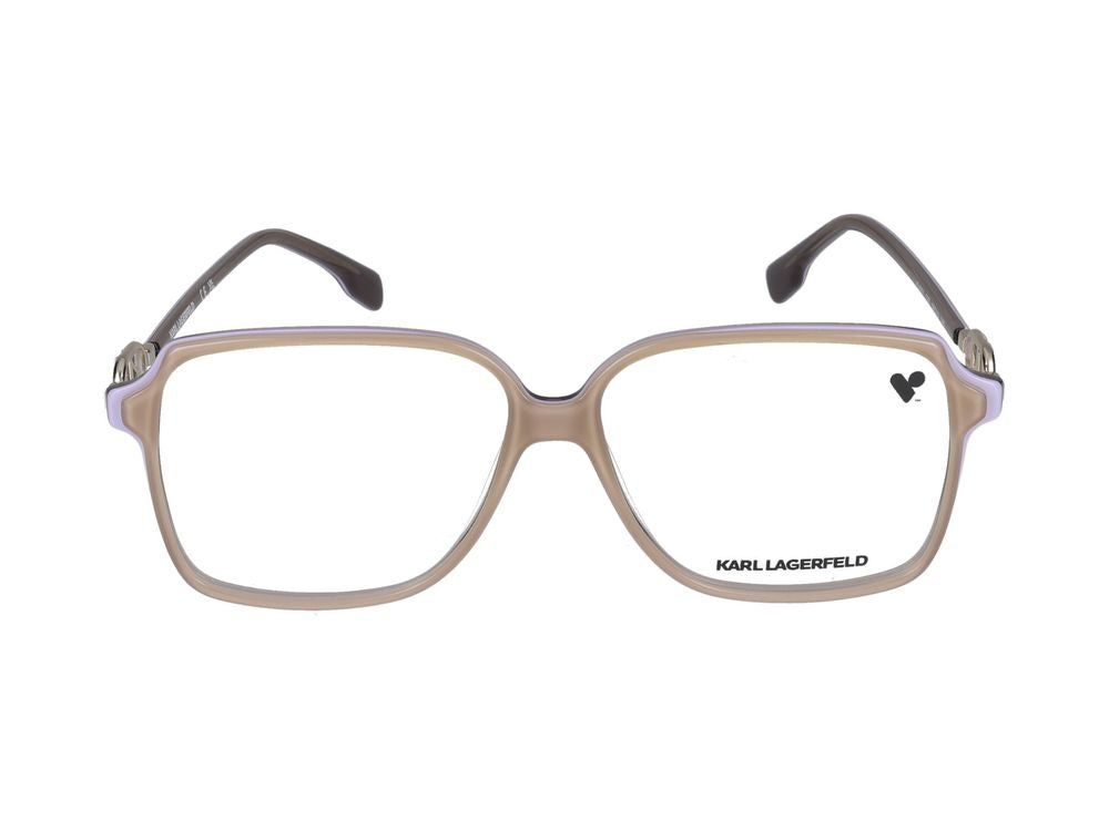 Eyeglasses Karl Lagerfeld KL6091 238 Beige/Lilac 56/13/140