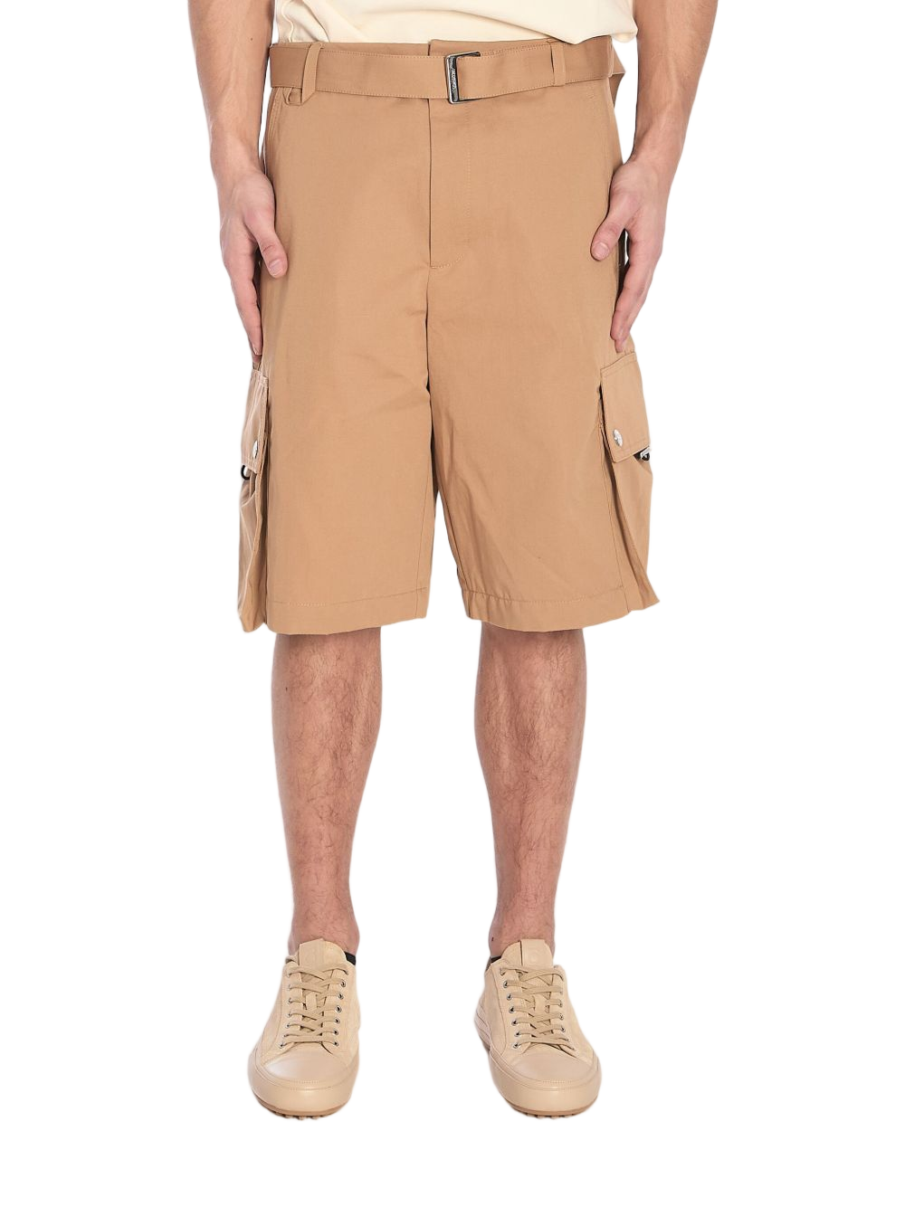Camel Brown Cargo Shorts