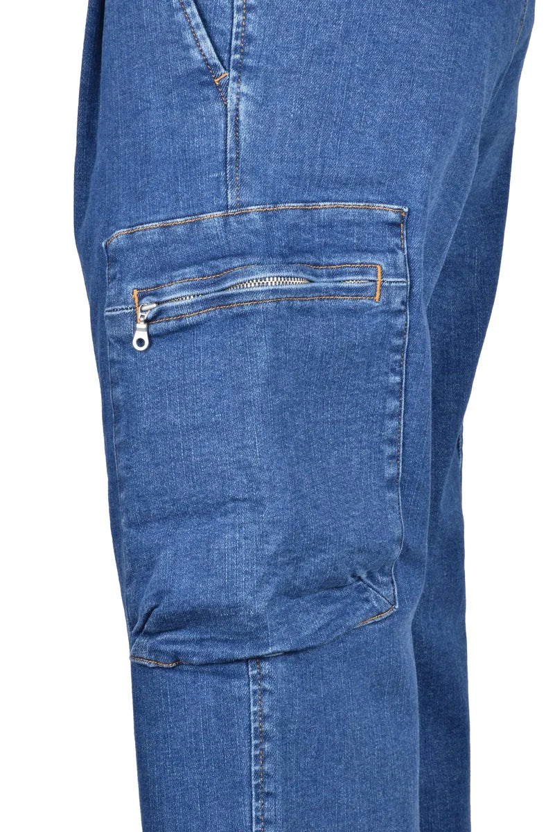 Cargo Jeans - Blue
