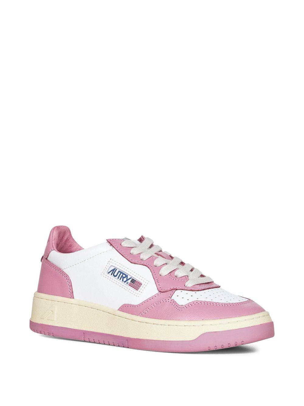 Low-Cut Sneakers With Micro-Perforated Toe