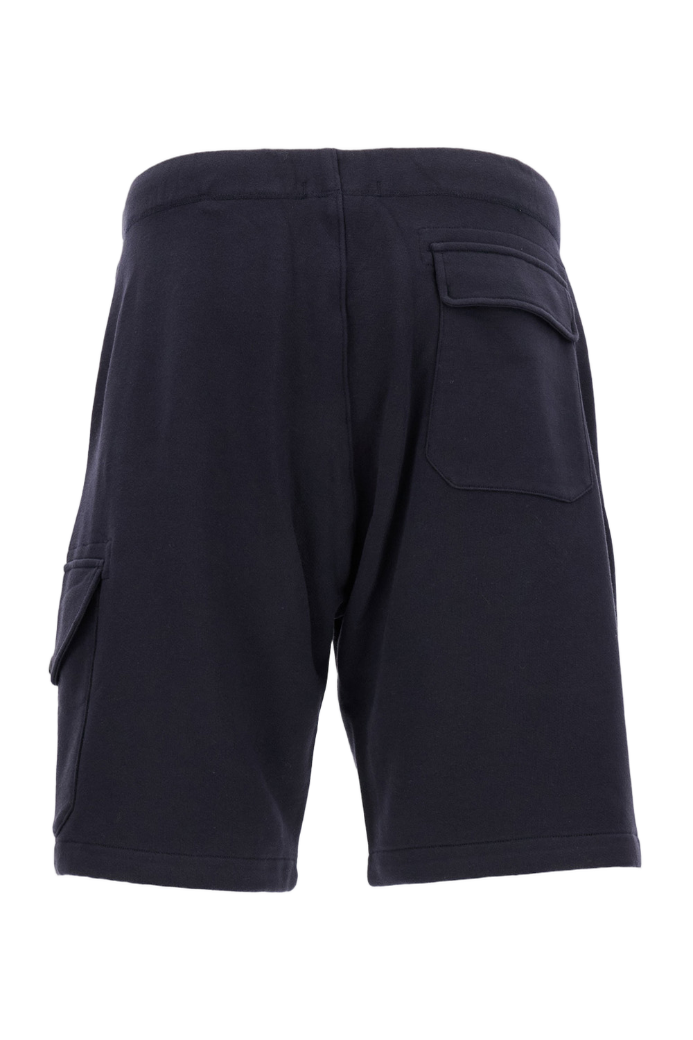 DIAGONAL RAISED FLEECE CARGO SWEATSHORTS