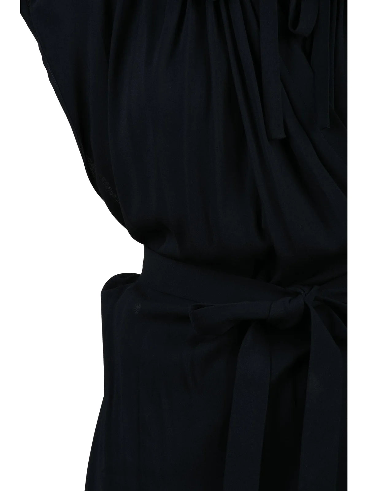 Blue Viscose Elastane Stretch Top