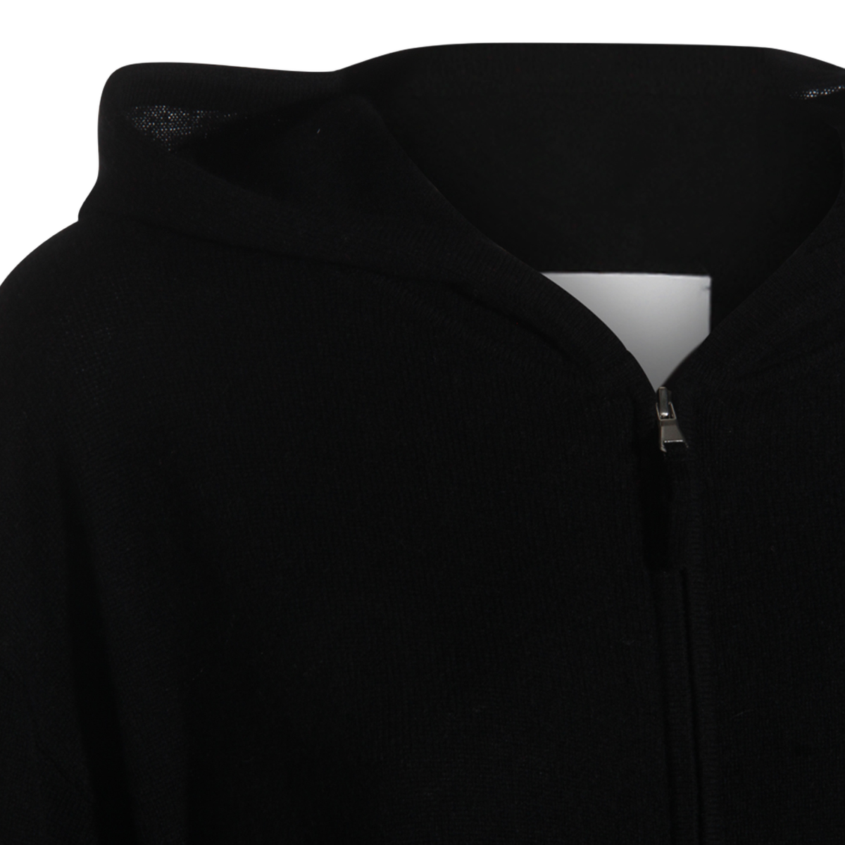 Zip-Up Hoodie Sweater with Relaxed Fit