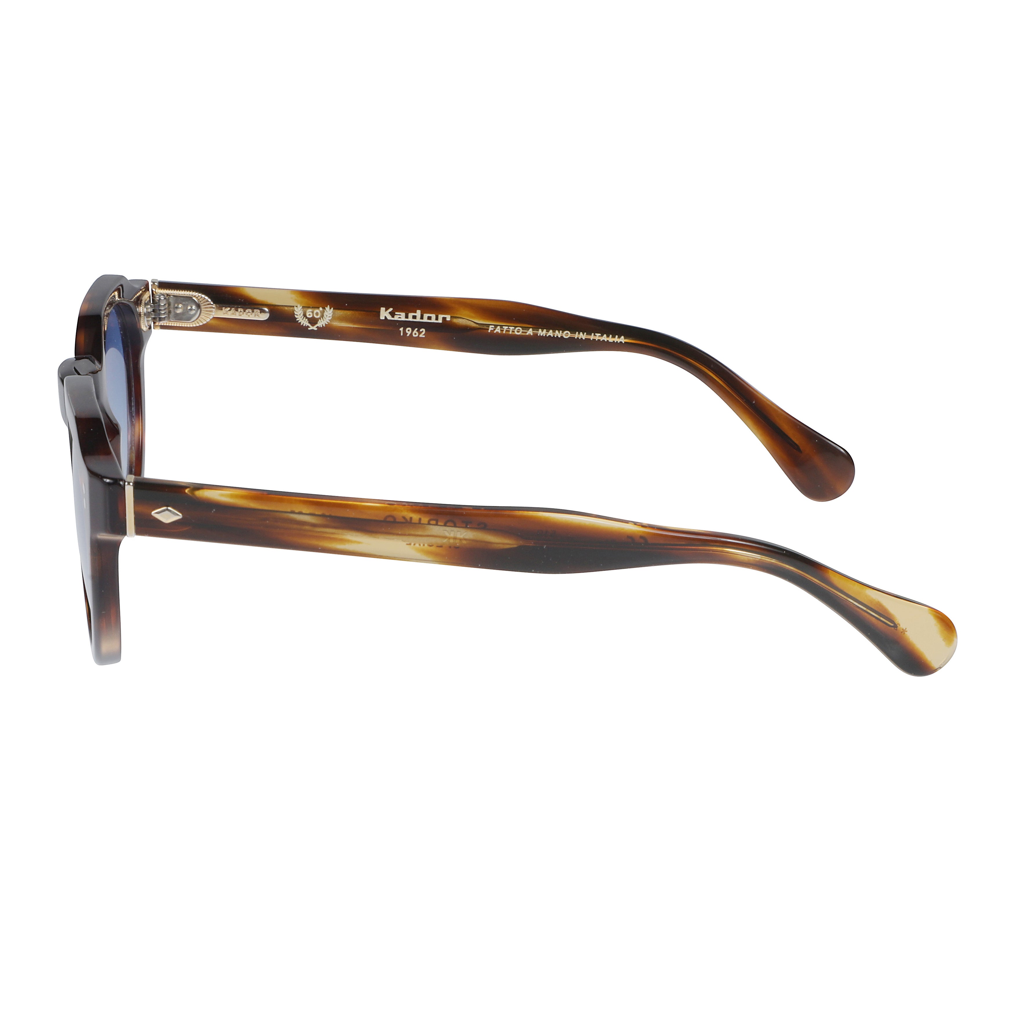 Storiko Special-S Bold Tortoiseshell Sunglasses with Gradient Blue Lenses