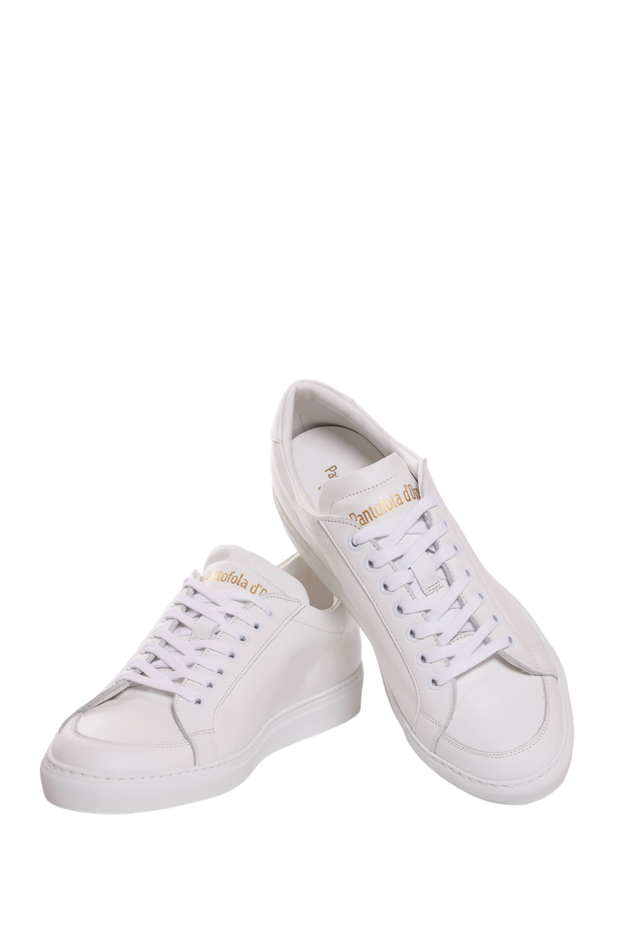 Top Spin Low Leather Sneakers