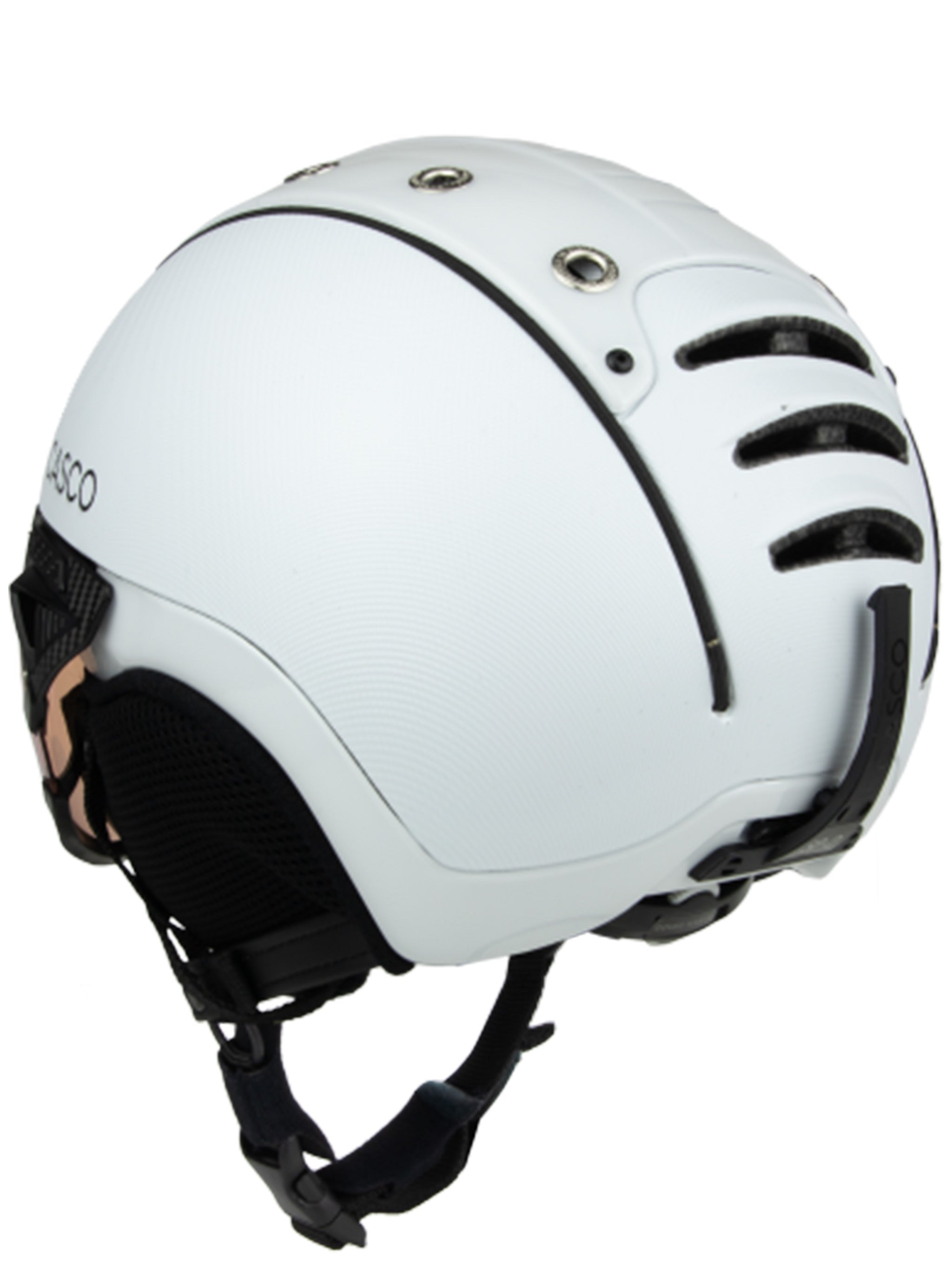Sp2 Prime Aerodynamic White Visor Helmet